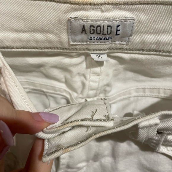 AGOLDE Sophie White High Rise Skinny Jeans - Picture 7 of 13